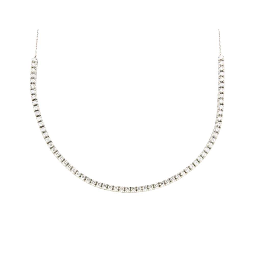 Girocollo Giorgio Visconti in Oro Bianco 18 Kt e Diamanti