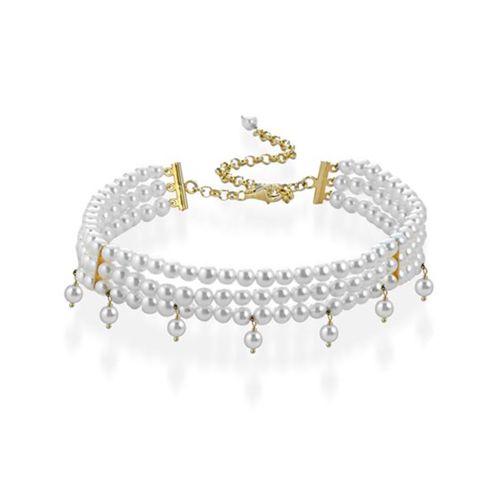 Girocollo Le Lune Glamour Perle D'acqua Dolce