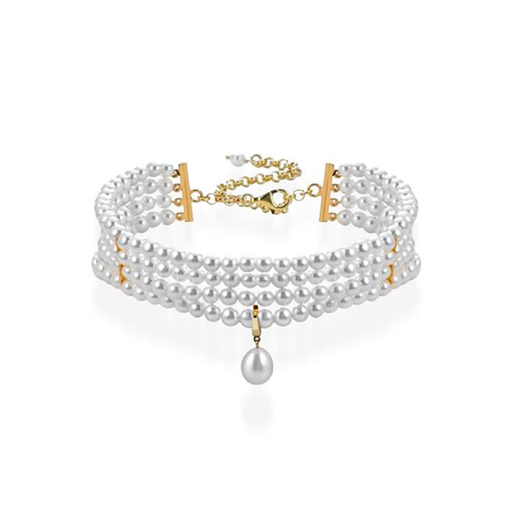 Girocollo Le Lune Glamour Perle D'acqua Dolce