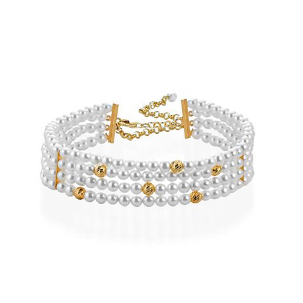 Girocollo Le Lune Glamour Perle D'acqua Dolce