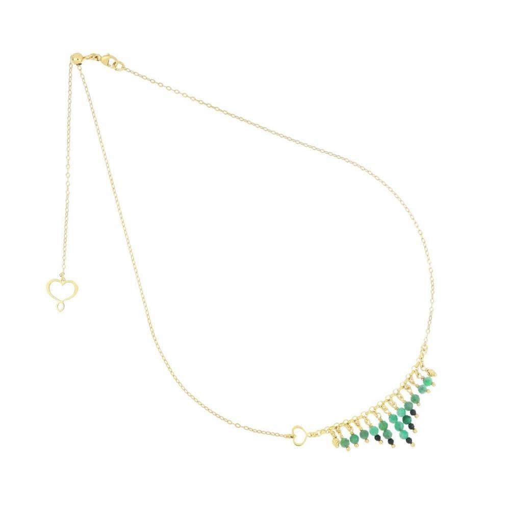 Girocollo Maman et Sophie Frange Smeraldo e Spinelli