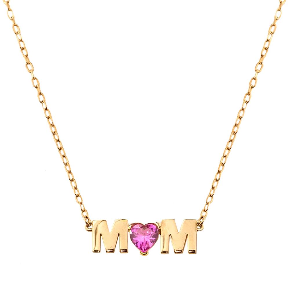 Girocollo Rue Des Mille Alphabet Mom con Cuore