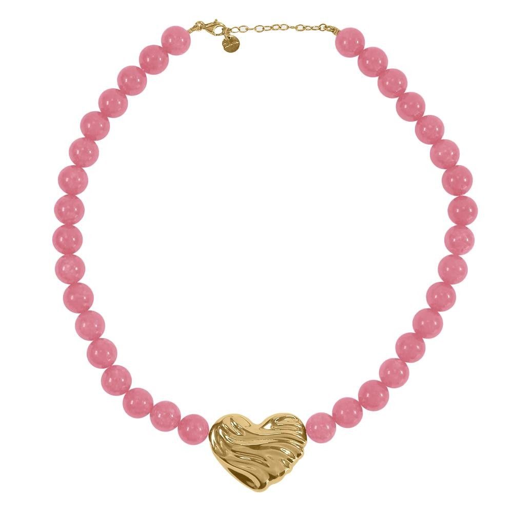 Girocollo Rue Des Mille Boldheart Giada Rosa Cuore Bold