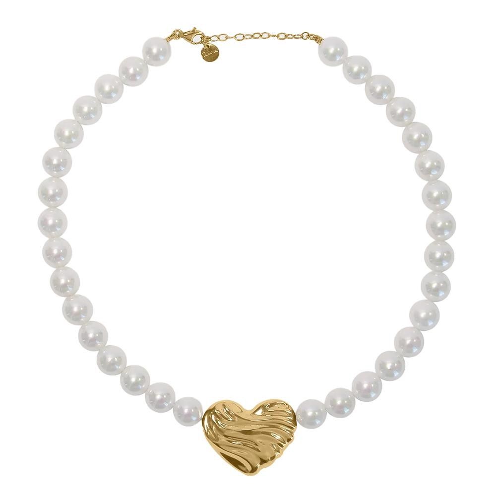 Girocollo Rue Des Mille Boldheart Perle Cuore Bold