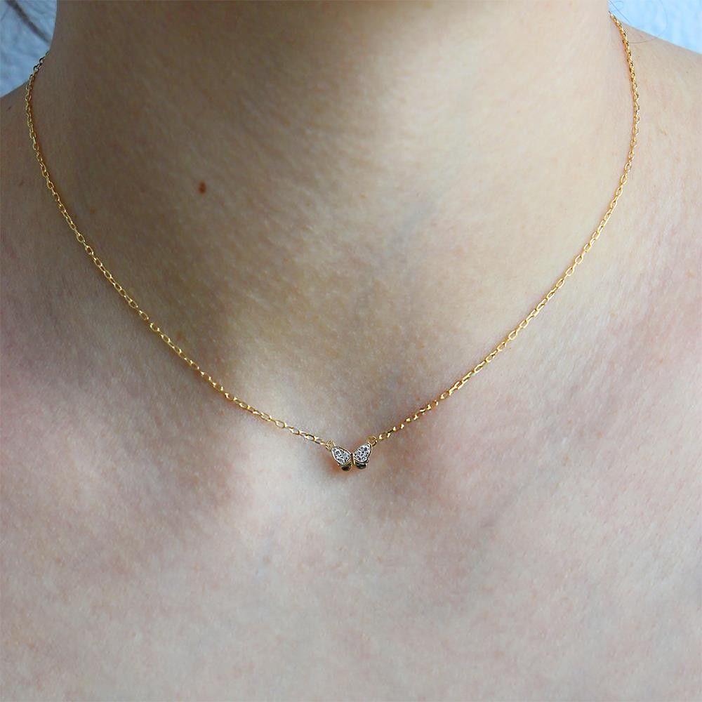 Girocollo Rue Des Mille Fly&Shine Stardust Classic Farfalla