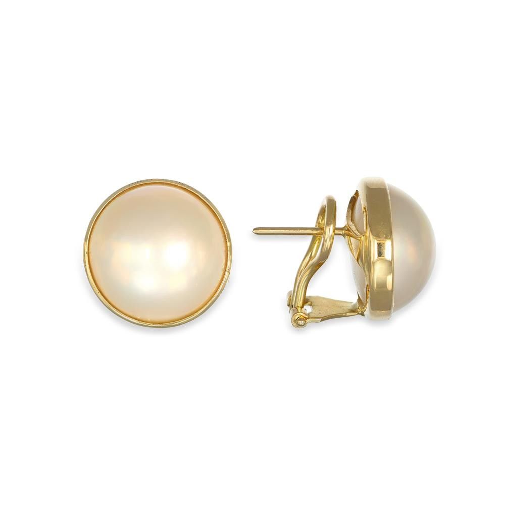 Traveller Orecchini A Clip Con Perle Di Maiorca - 8/12 Mm - Finti Pieni Ma Comodissimi - Argento, Senza Foro