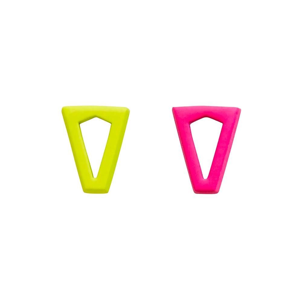 Orecchini a Lobo Valentina Ferragni Joy Fluo Pink & Lime
