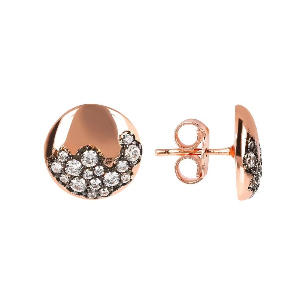 Orecchini Bronzallure Altissima A Bottone 