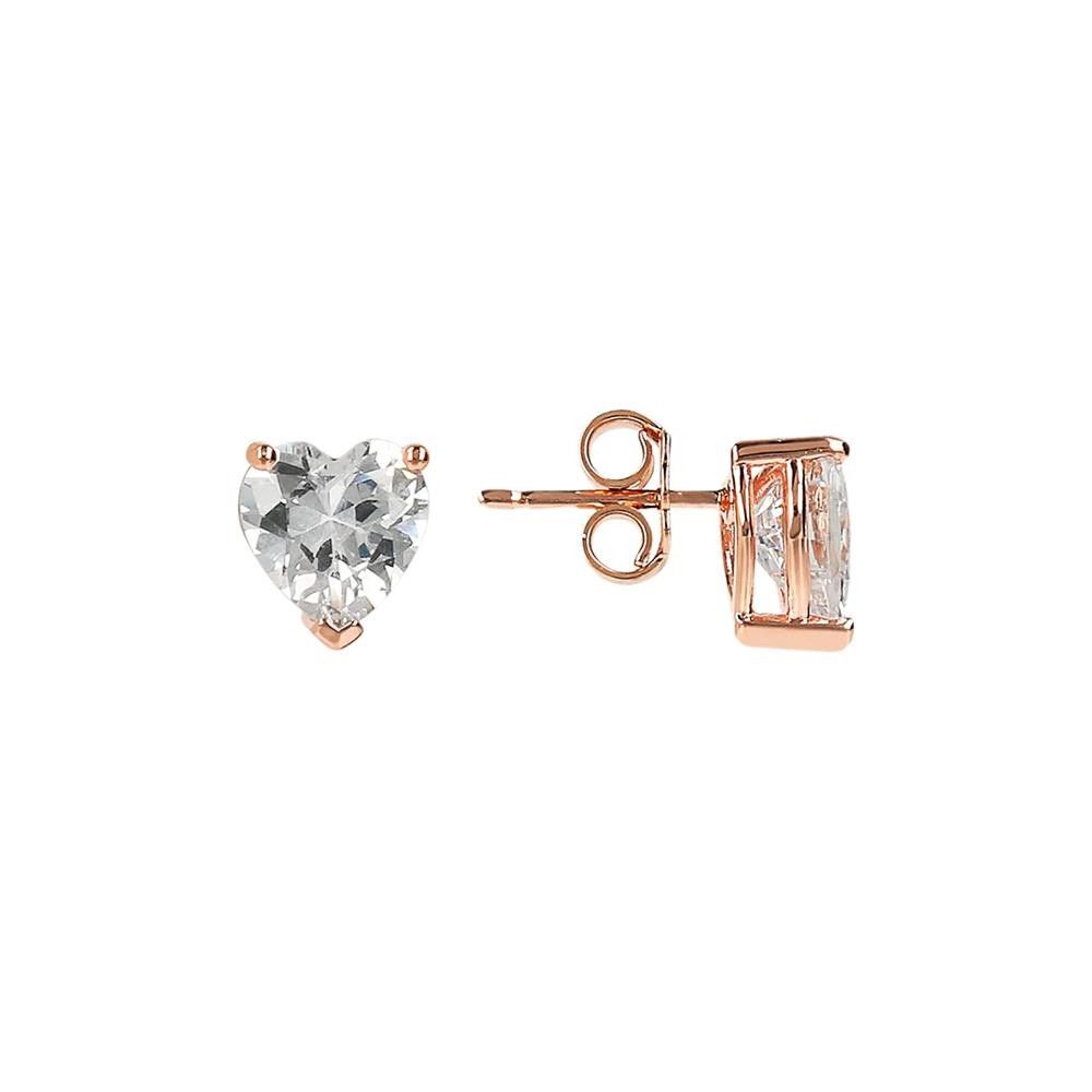 Orecchini Bronzallure Miss Cuore a Lobo in Cubic Zirconia