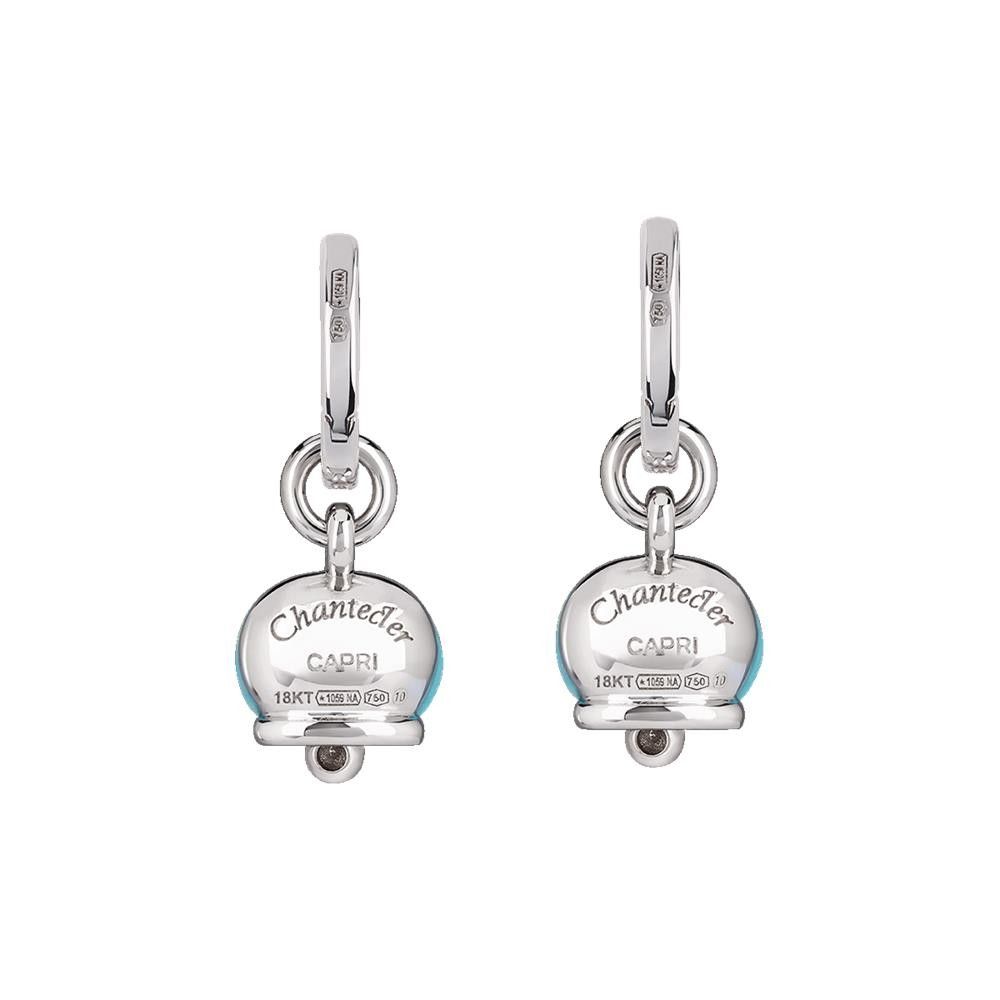 Orecchini Chantecler Campanella Oro KT 18 Turchese