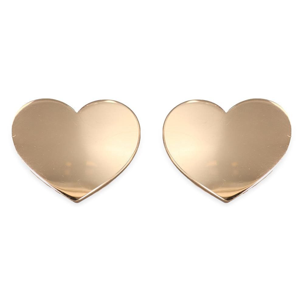 Orecchini Cuori in Oro Rosa 18 Kt