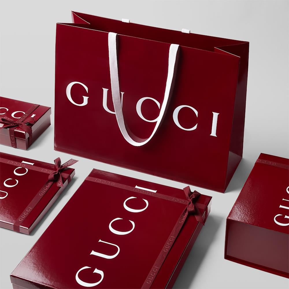 Orecchini Gucci Interlocking in oro 18 carati
