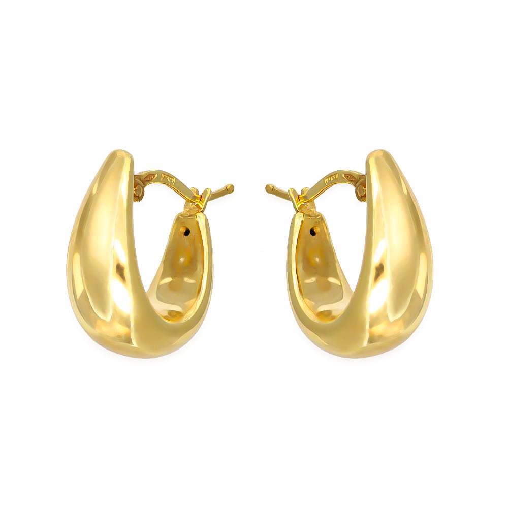 Orecchini in Oro Giallo 18 kt A Goccia