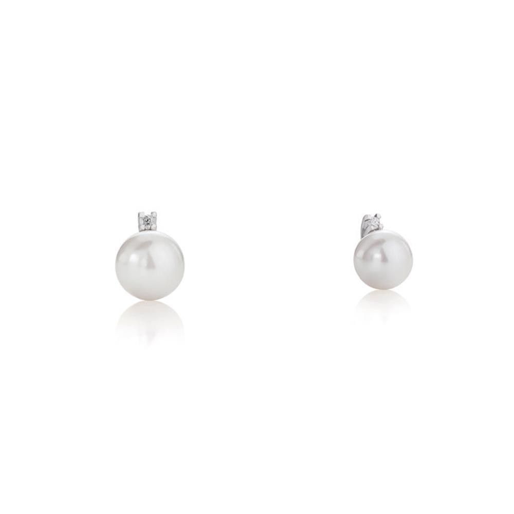 Orecchini In Argento 925 Luna 8mm – Chiusura A Pressione – Gioiello Donna Con Astuccio E Carta Per Regalo