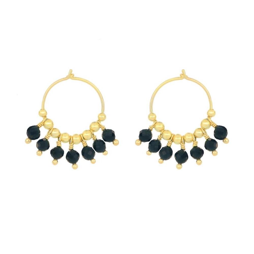 Orecchini Maman et Sophie Frange Spinello Nero