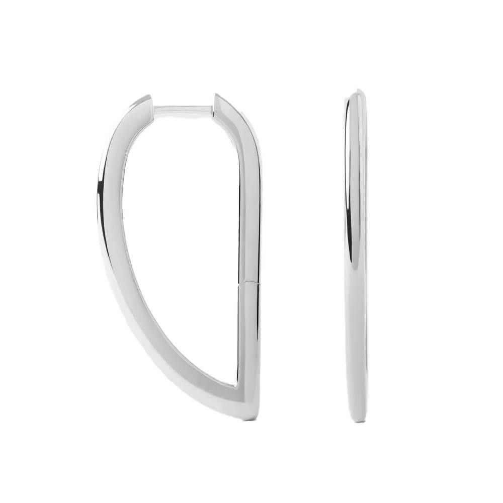 Orecchini PDPaola Vento a Cerchio In Argento