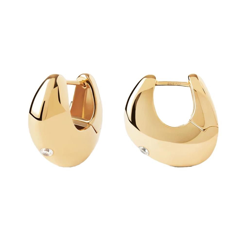 Orecchini Pdpaola Wave a cerchio