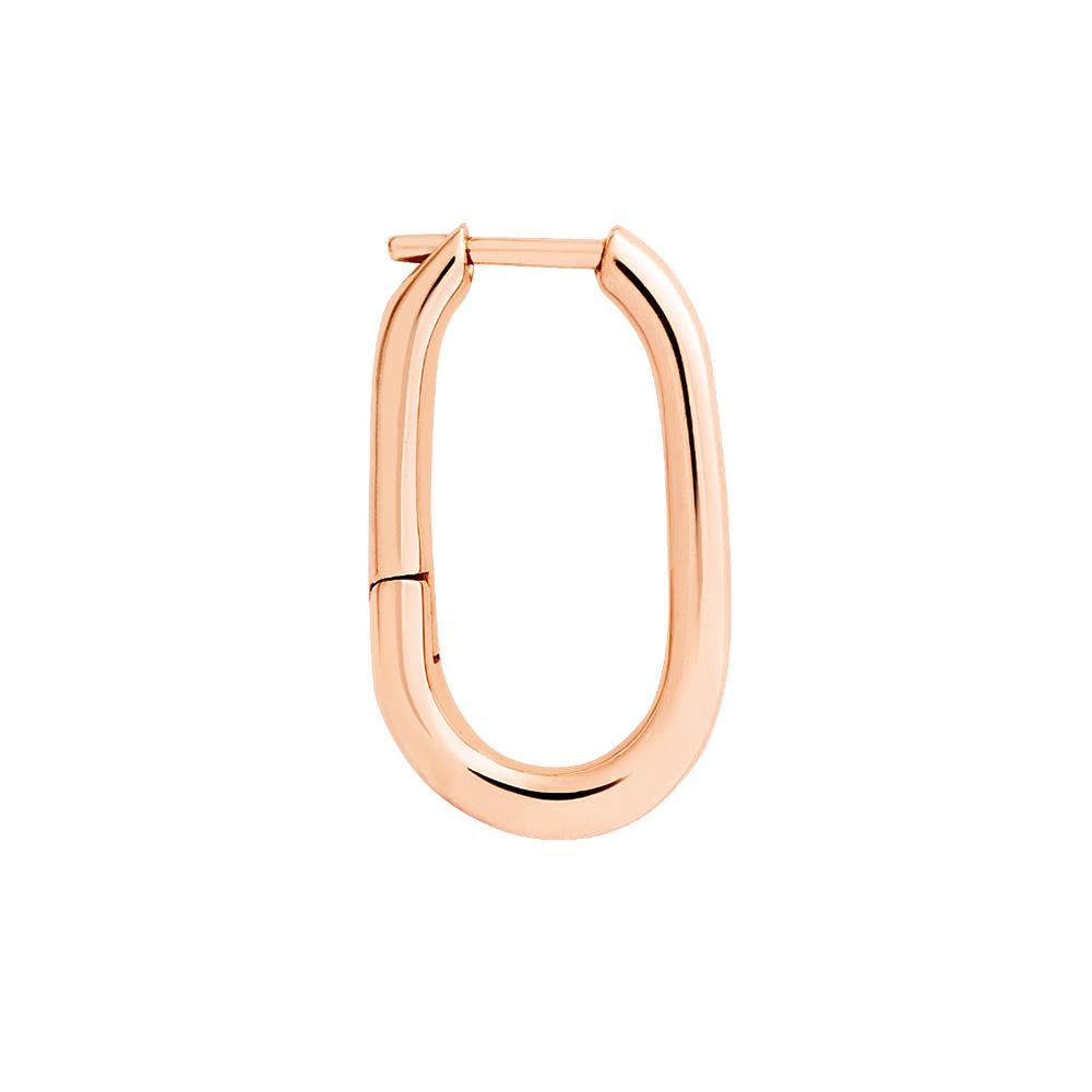 Orecchino Dodo Essentials Hoop Oro Rosa 9 Kt