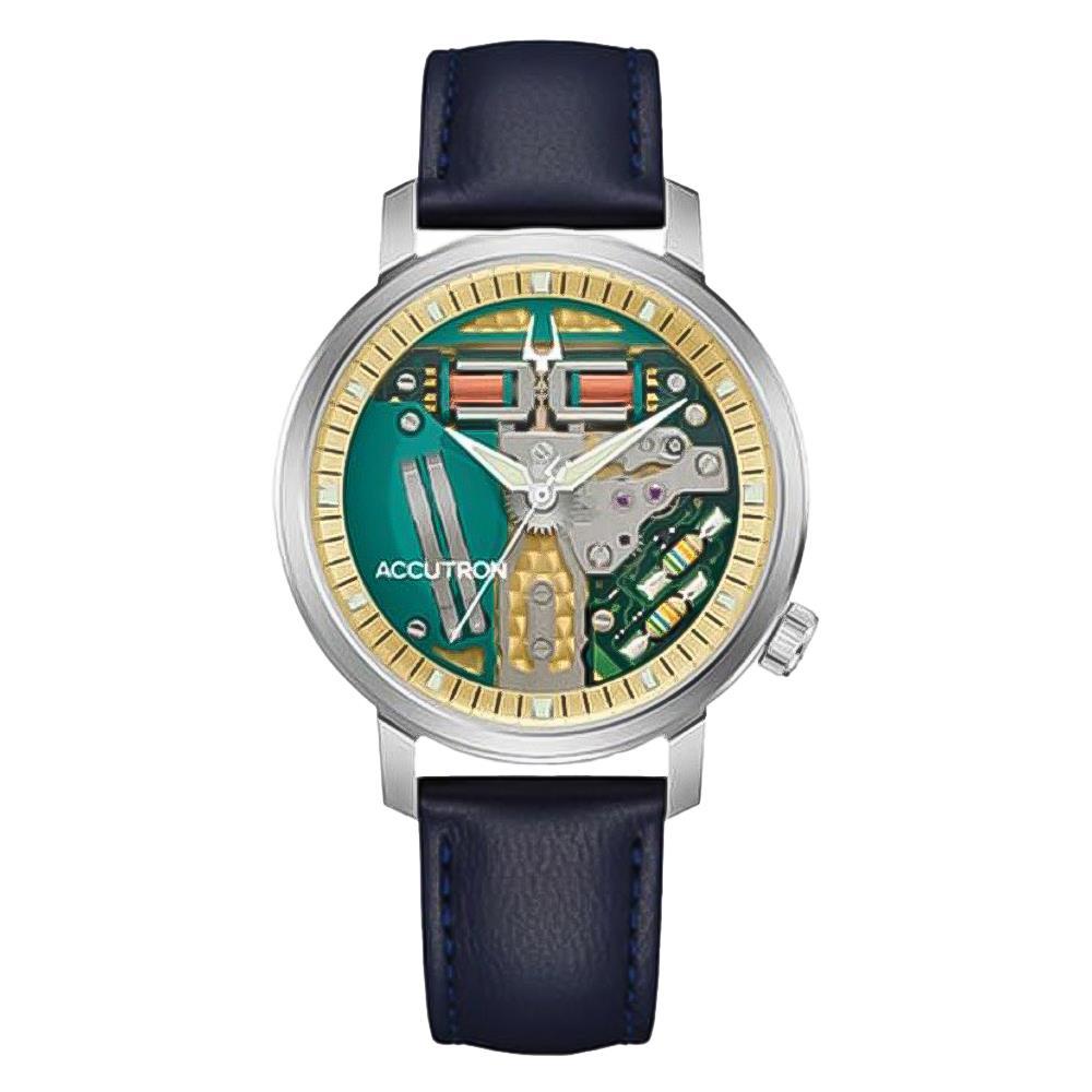 Orologio Bulova Accutron SpaceView 314 Titanio Verde 39 mm