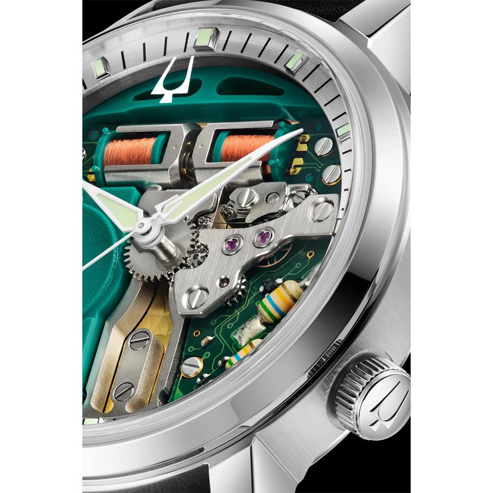 Orologio Bulova Accutron SpaceView Acciaio Verde 39 mm