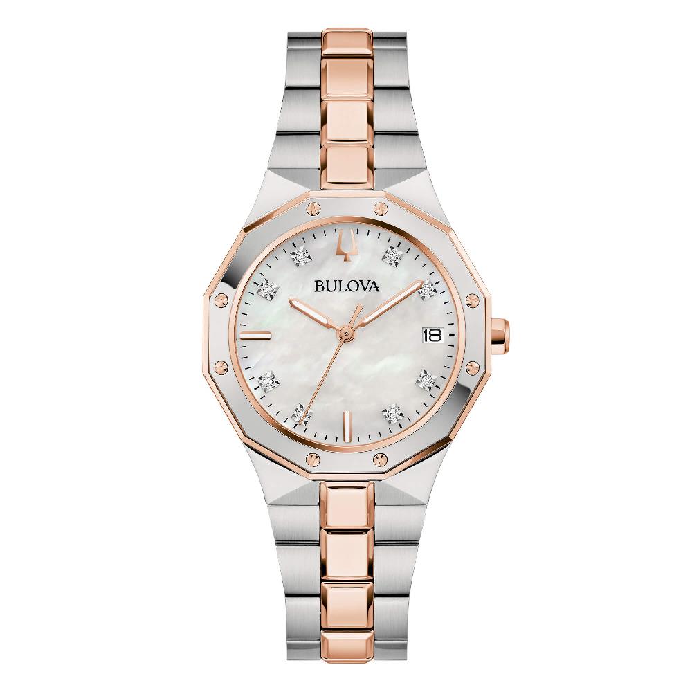 Orologio Bulova Octagon Lady Diamonds 32 mm