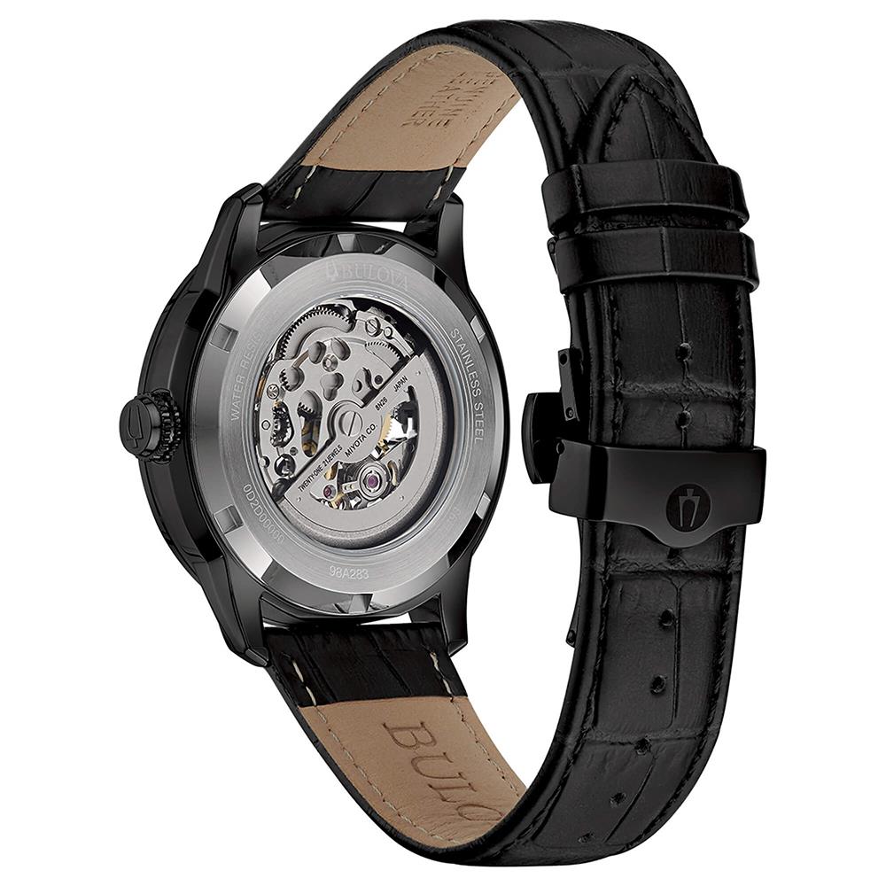 Orologio Bulova Sutton Scheleton Black