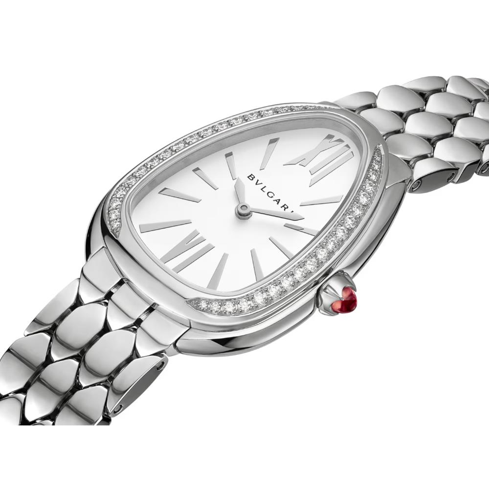 Orologio Bvlgari Serpenti Seduttori Acciaio Brillanti