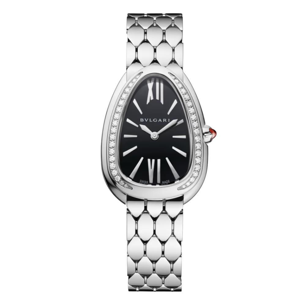 Orologio Bvlgari Serpenti Seduttori Acciaio Diamanti
