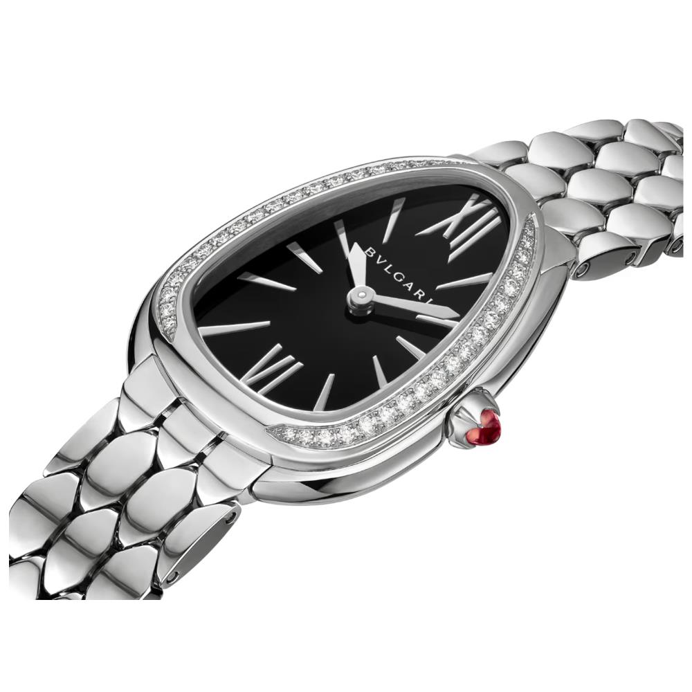 Orologio Bvlgari Serpenti Seduttori Acciaio Diamanti