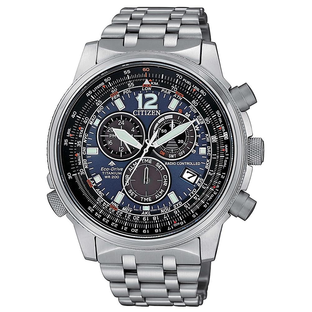 Orologio Citizen Pilot Chrono Super Titanio