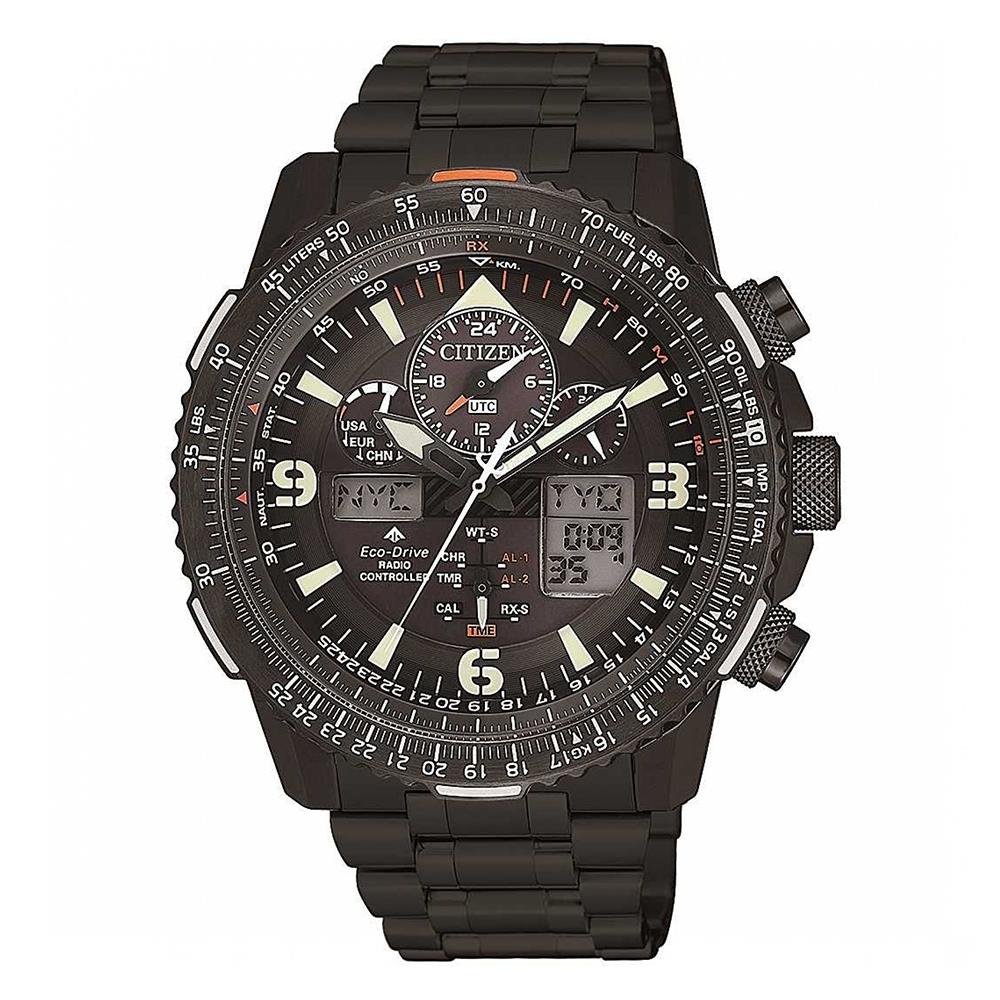 Orologio Citizen Pilot Skyhawk Black Radiocontrollato