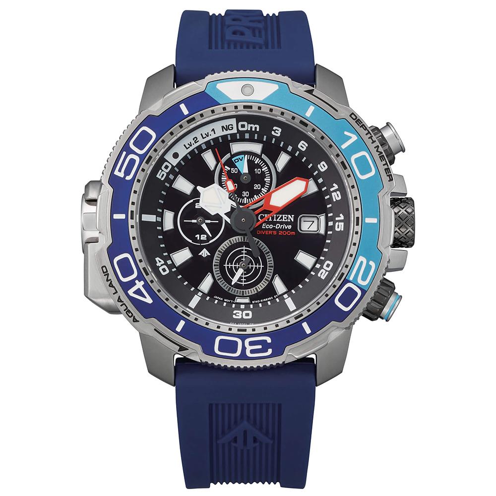 Orologio Citizen Promaster Crono Aqualand Eco Drive 50 mm