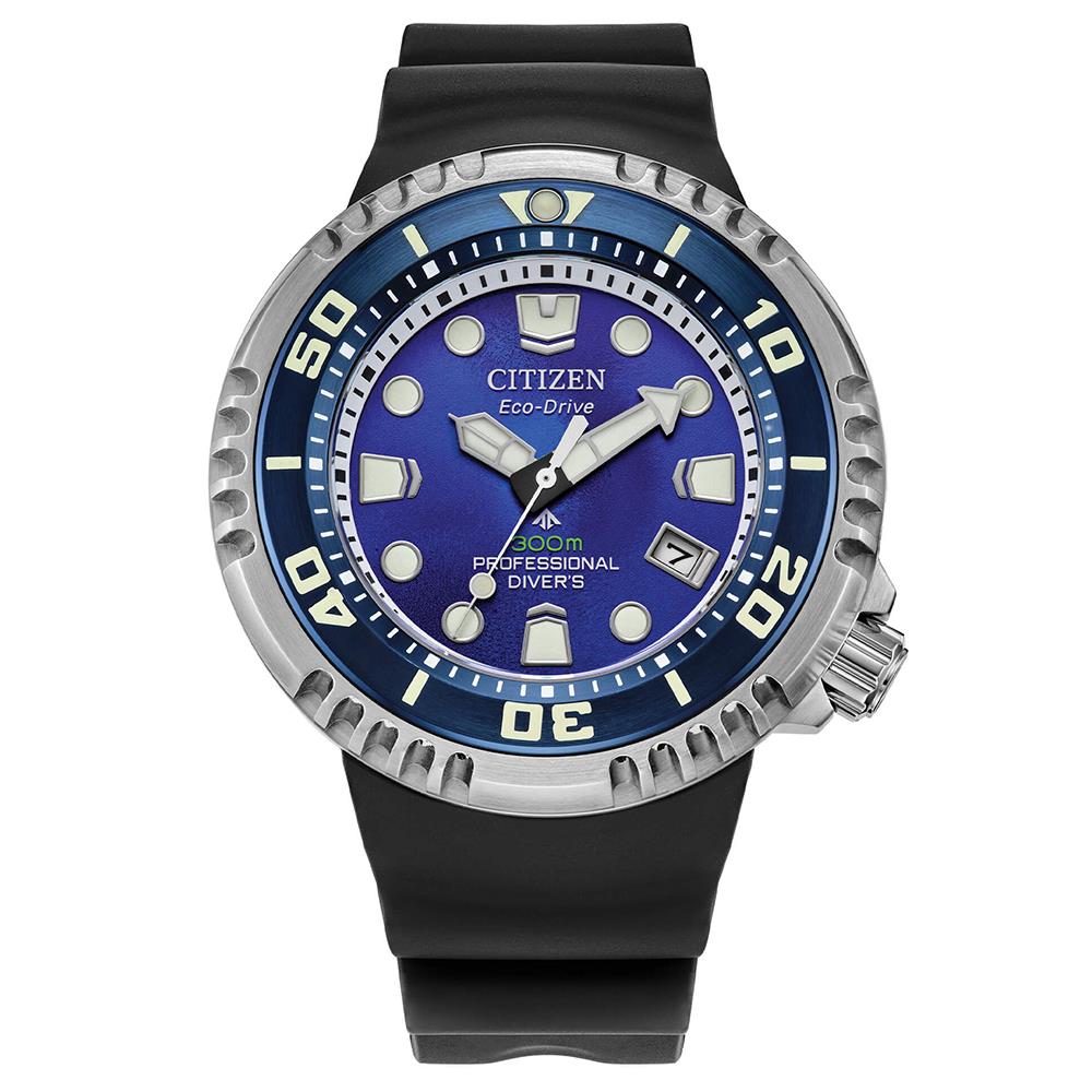Orologio Citizen Promaster Diver's Eco Drive 300 mt Gas Diver United with Blue Lim.Ed.