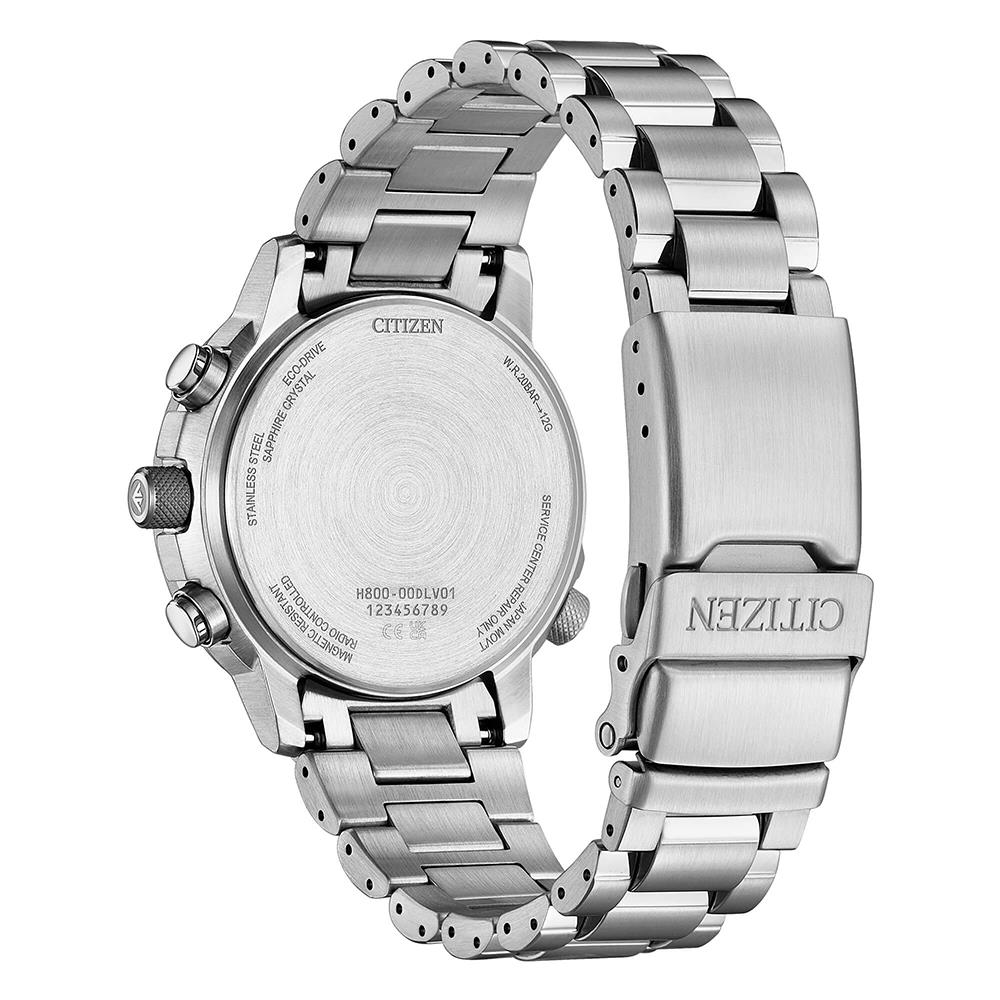 Orologio Citizen Radiocontrollato Crono Pilot Acciaio 41mm