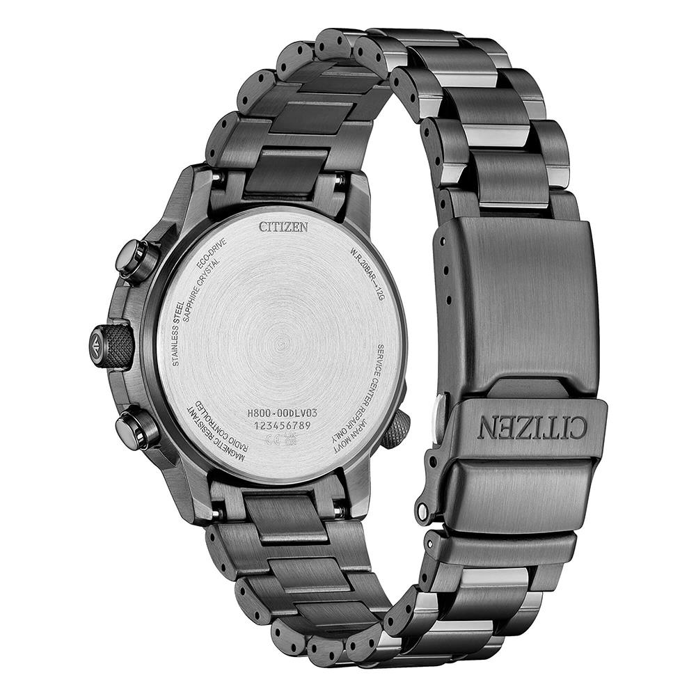 Orologio Citizen Radiocontrollato Crono Pilot Acciaio 41mm