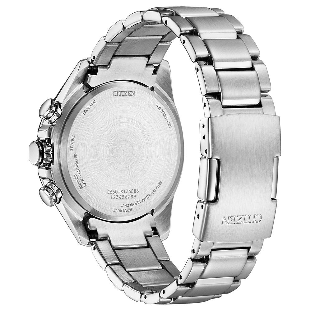 Orologio Citizen Radiocontrollato H660 Acciaio 43 mm