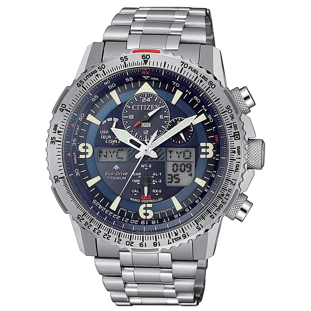 Orologio Citizen Radiocontrollato Skyhawk Super Titanio 45 mm