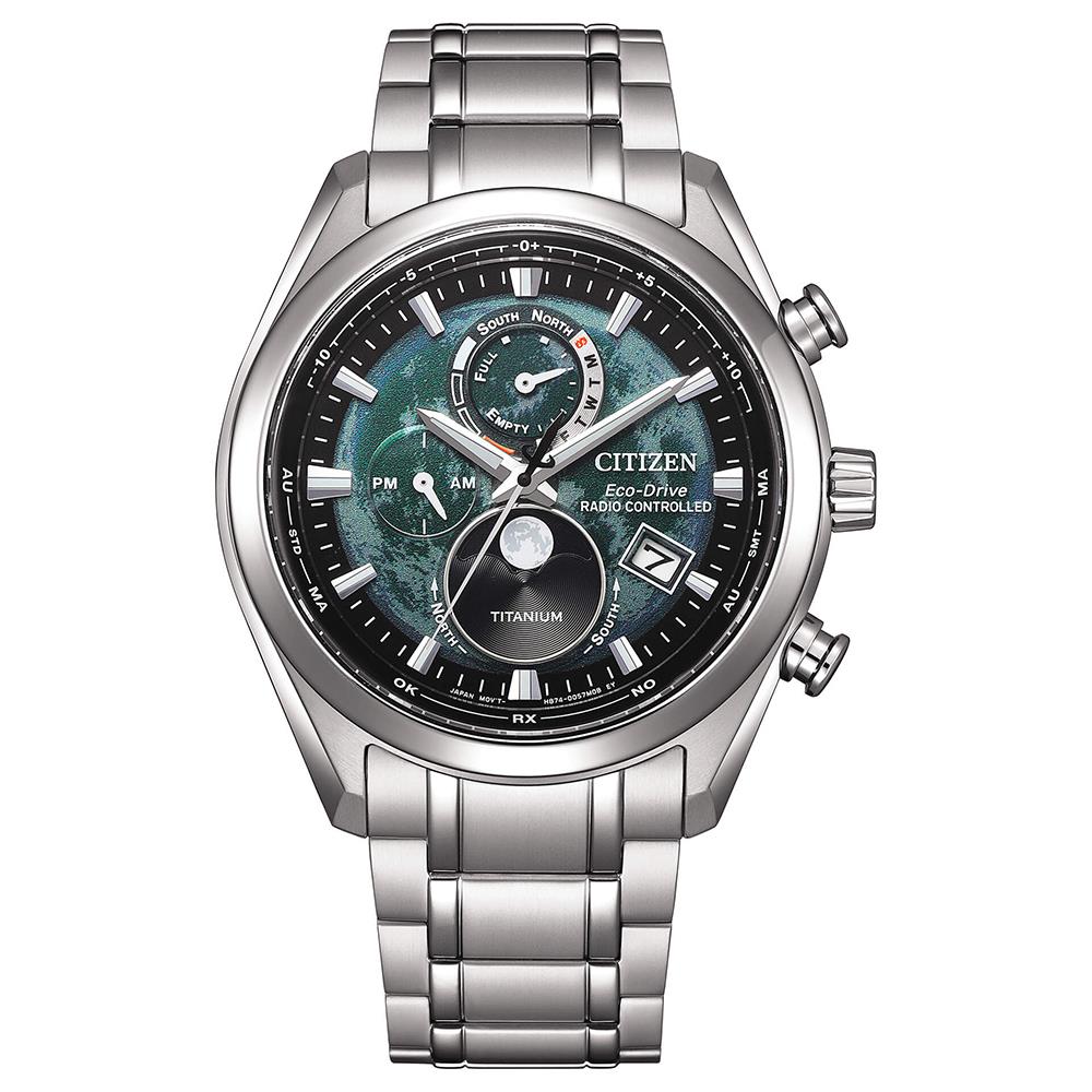 Orologio Citizen Radiocontrollato Tsuki-Yomi Moonphase 43 mm
