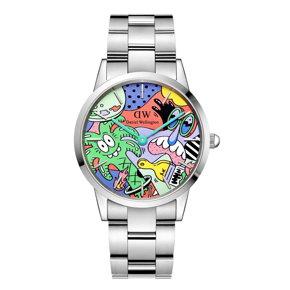 Orologio Daniel Welligton Steven Harrigton X DW: Iconic Link Multicolor