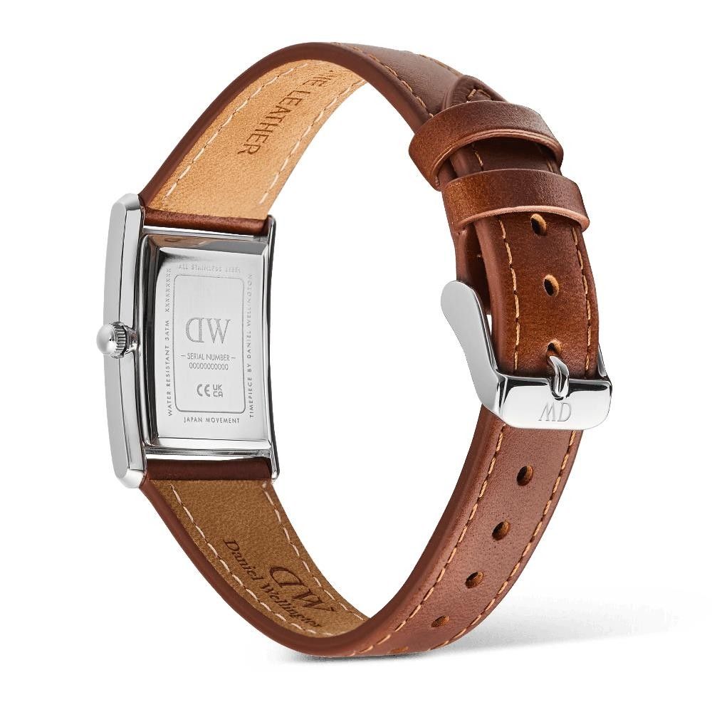 Orologio Daniel Wellington Bound Light Brown Arctic Guilloché Silver