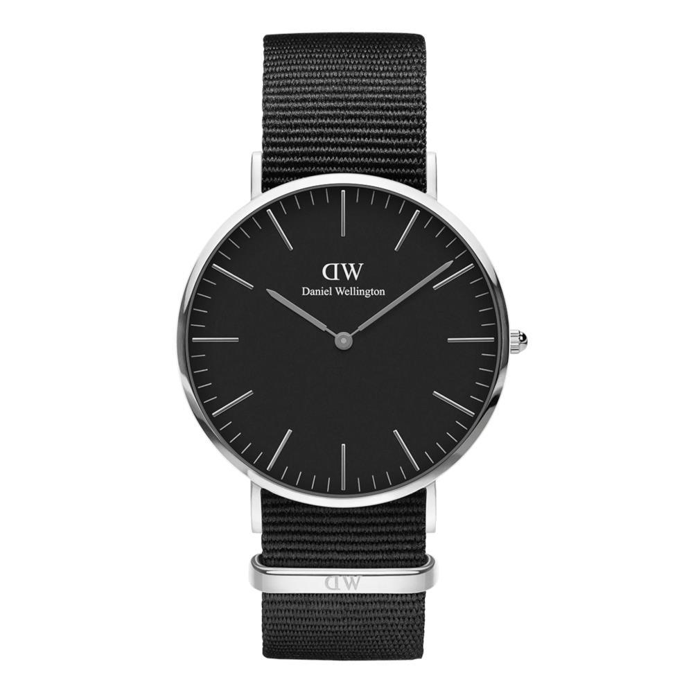Orologio Daniel Wellington Classic Cornwall Black Silver 40 mm