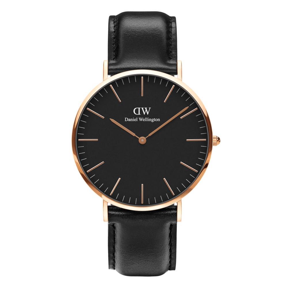 Orologio Daniel Wellington Classic Sheffield Black Rose Gold 40 mm