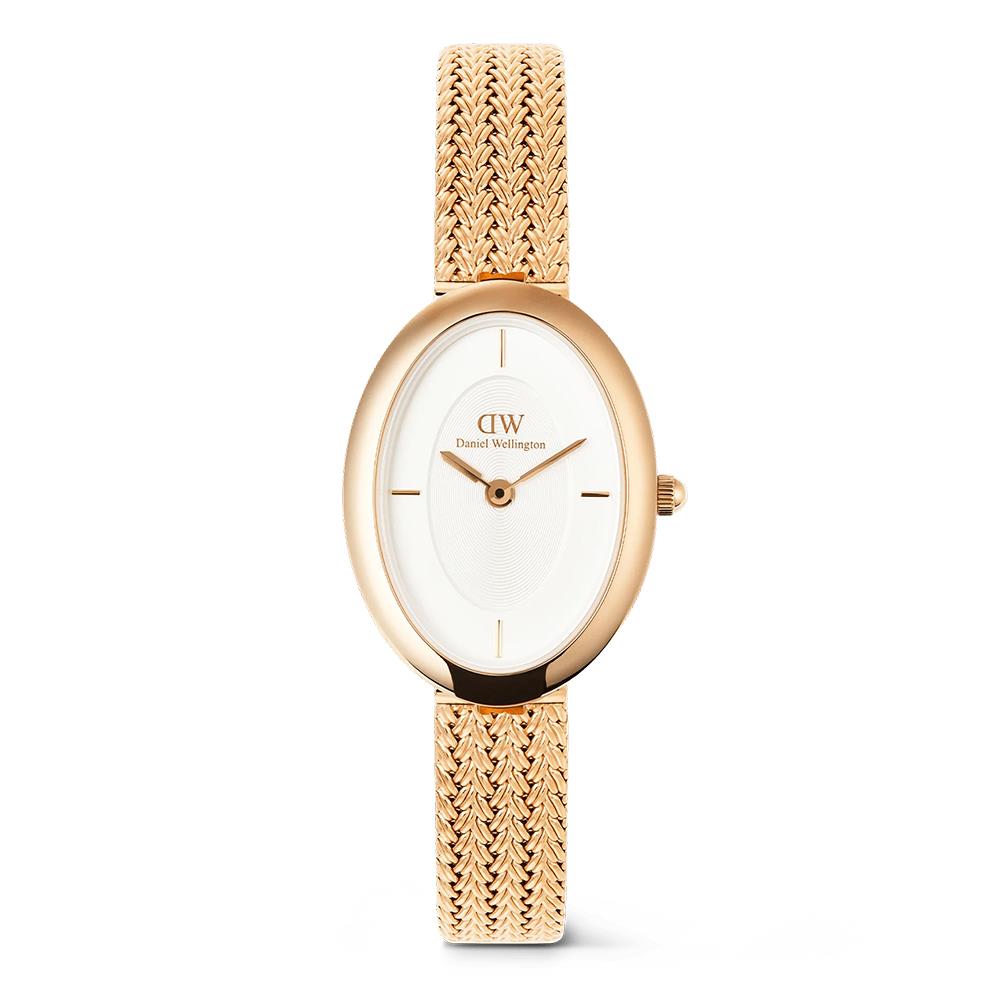 Orologio Daniel Wellington Juliette Braided Mesh White Sunray Rose Gold