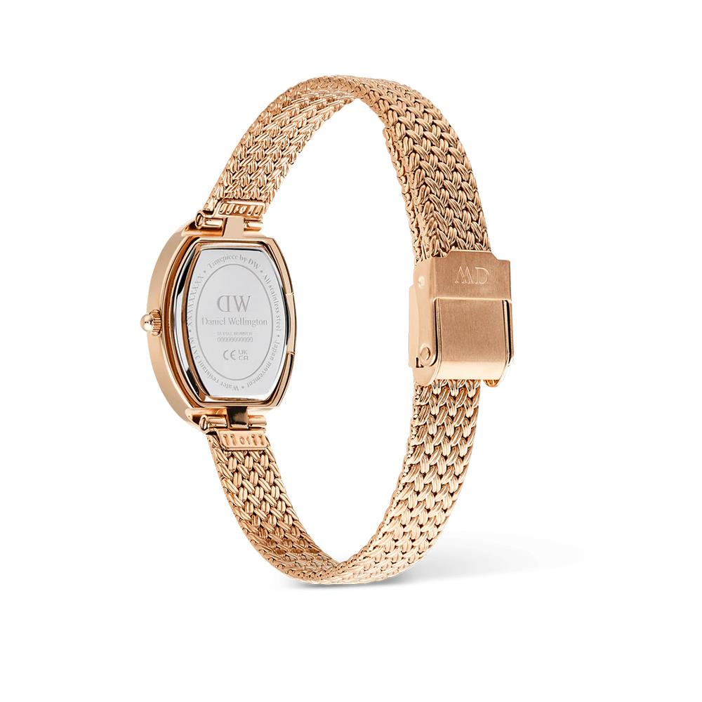 Orologio Daniel Wellington Juliette Braided Mesh White Sunray Rose Gold