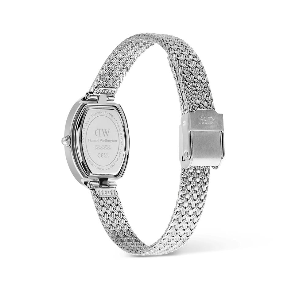 Orologio Daniel Wellington Juliette Braided Mesh White Sunray Silver