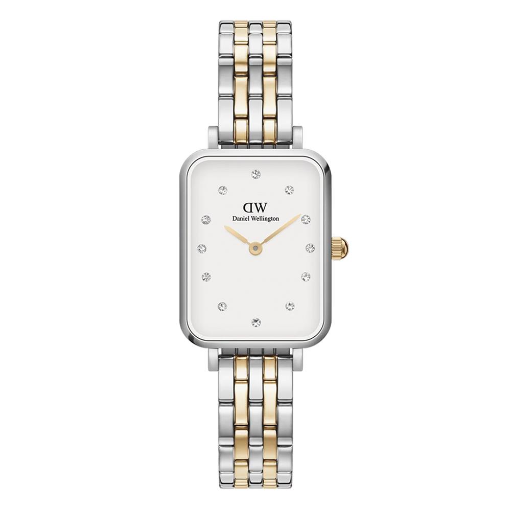 Orologio Daniel Wellington Quadro Lumine 5-Link Two-Tone 20x26 mm