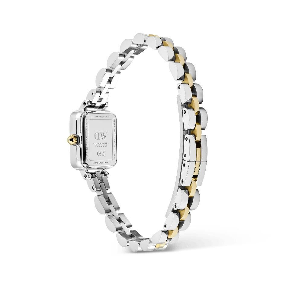 Orologio Daniel Wellington Quadro Mini Arch 3-Link Two Tone Gold