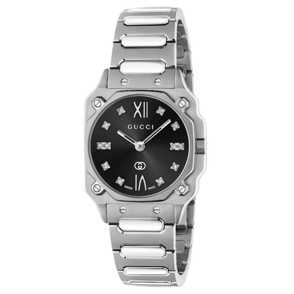 Orologio Gucci G-Flat, 24 mm Diamond