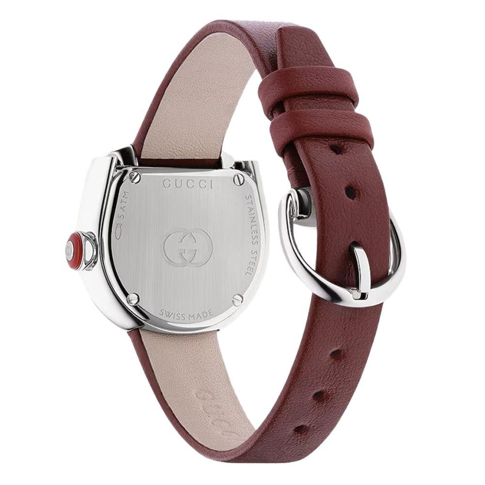 Orologio Gucci Horsebit, 27x23mm Bordeaux