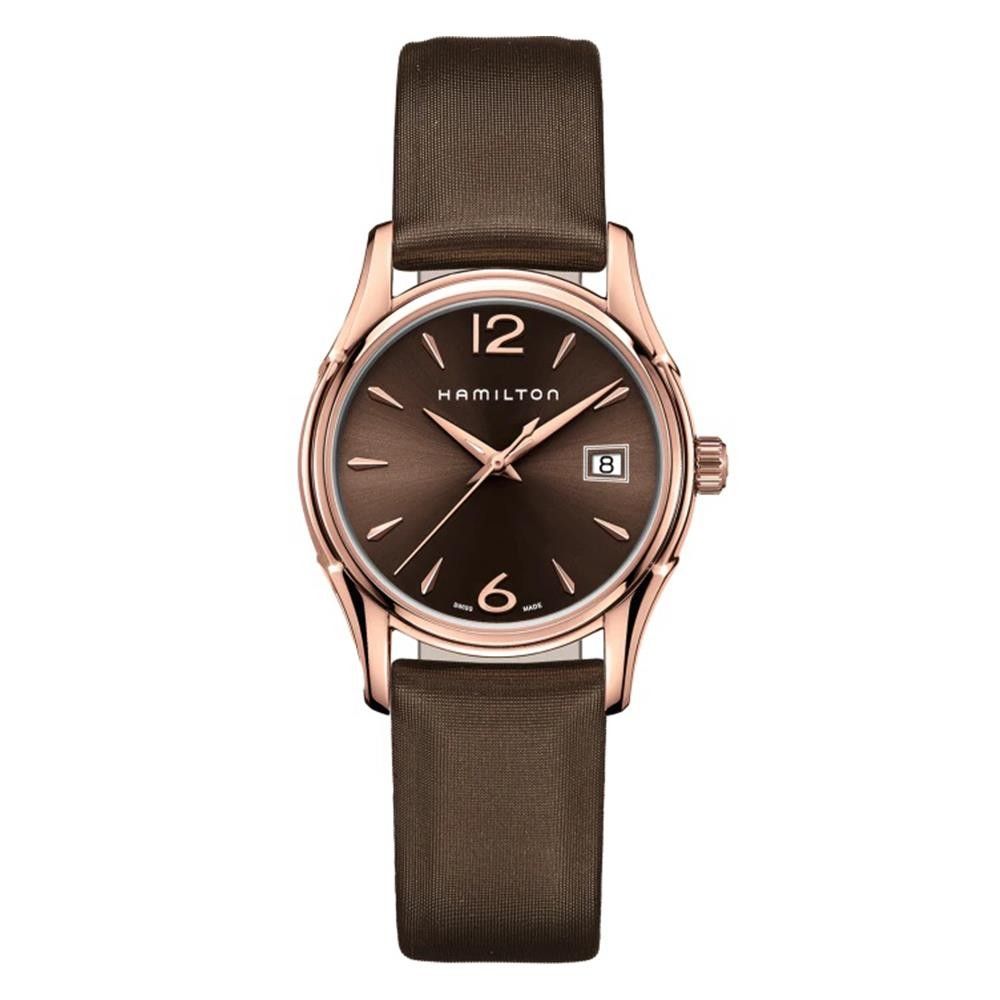 Orologio Hamilton Jazzmaster Lady Quartz pvd oro rosa pelle